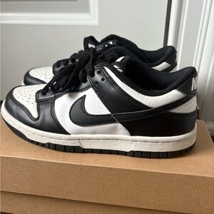 Nike Black and White Low-Top Sneakers